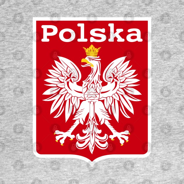 POLSKA Eagle // Retro Polish Poland Pride by darklordpug